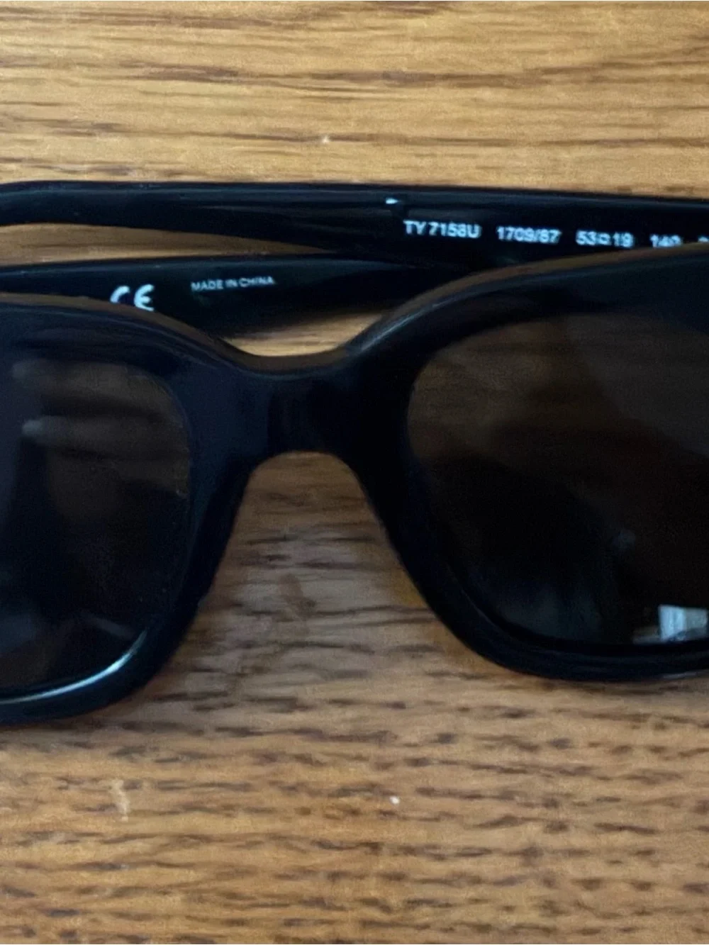 Tory Burch Black Cat-Eye Sunglasses